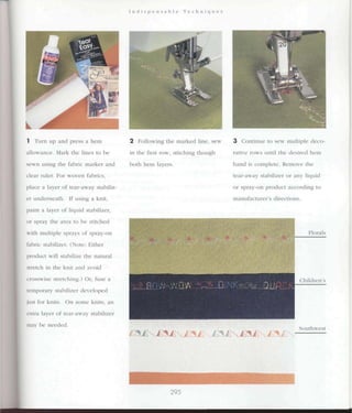 Encyclopedia of sewing machine techniques