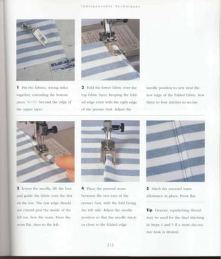 Encyclopedia of sewing machine techniques