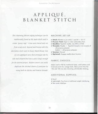 Encyclopedia of sewing machine techniques