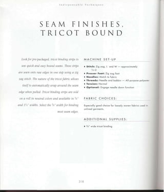 Encyclopedia of sewing machine techniques