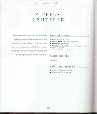 Encyclopedia of sewing machine techniques