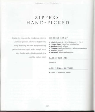 Encyclopedia of sewing machine techniques