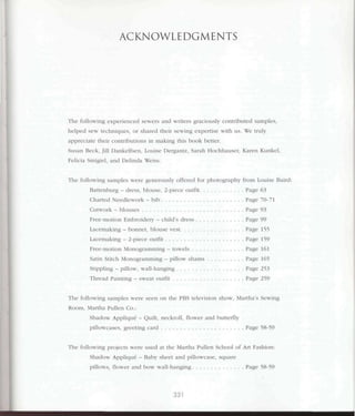 Encyclopedia of sewing machine techniques