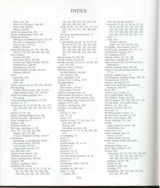 Encyclopedia of sewing machine techniques