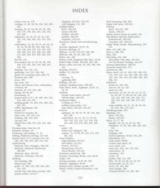 Encyclopedia of sewing machine techniques