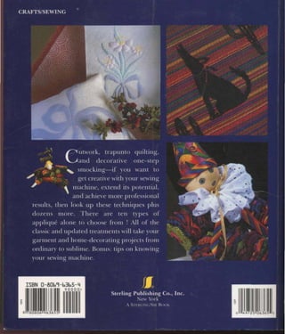 Encyclopedia of sewing machine techniques