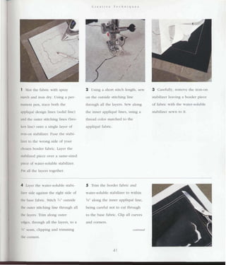 Encyclopedia of sewing machine techniques