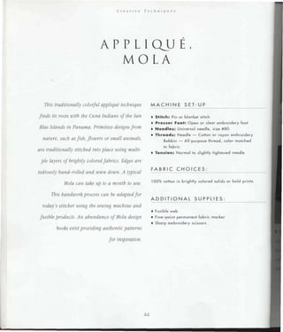 Encyclopedia of sewing machine techniques