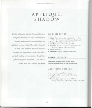 Encyclopedia of sewing machine techniques