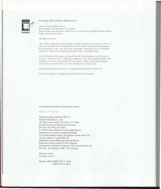 Encyclopedia of sewing machine techniques