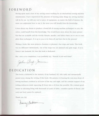 Encyclopedia of sewing machine techniques