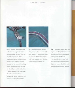 Encyclopedia of sewing machine techniques