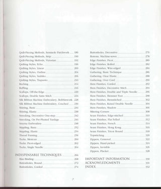 Encyclopedia of sewing machine techniques