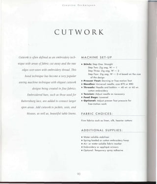 Encyclopedia of sewing machine techniques