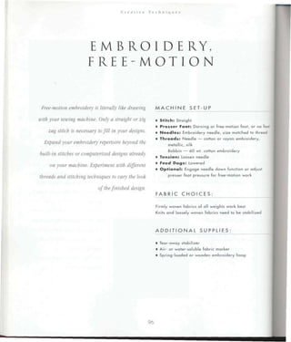 Encyclopedia of sewing machine techniques