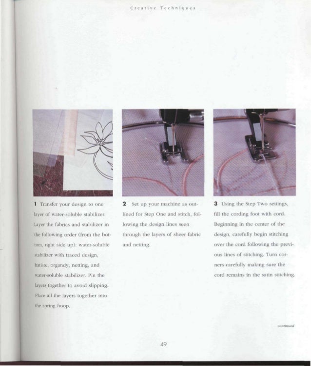 Encyclopedia of sewing machine techniques