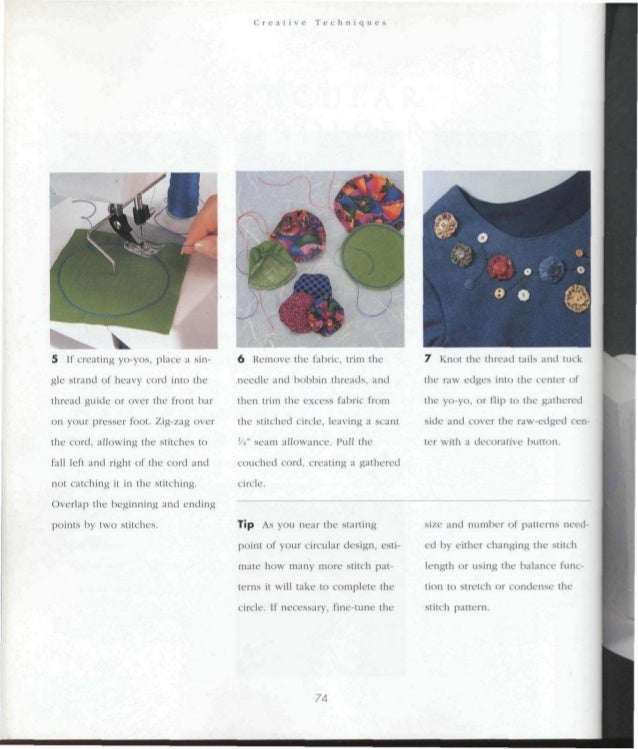 Encyclopedia of sewing machine techniques