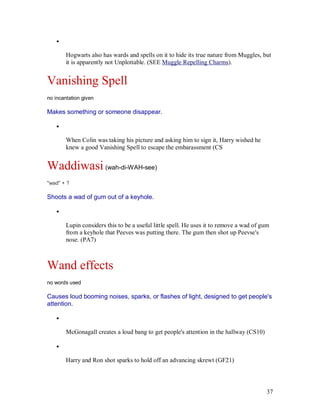 Encyclopedia of spells | PDF