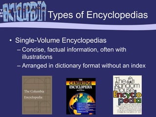 Encyclopedias | PPTX
