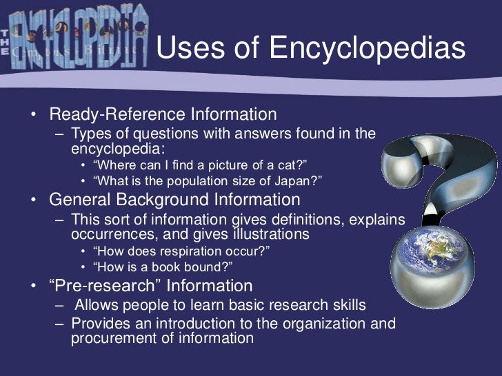 Encyclopedias