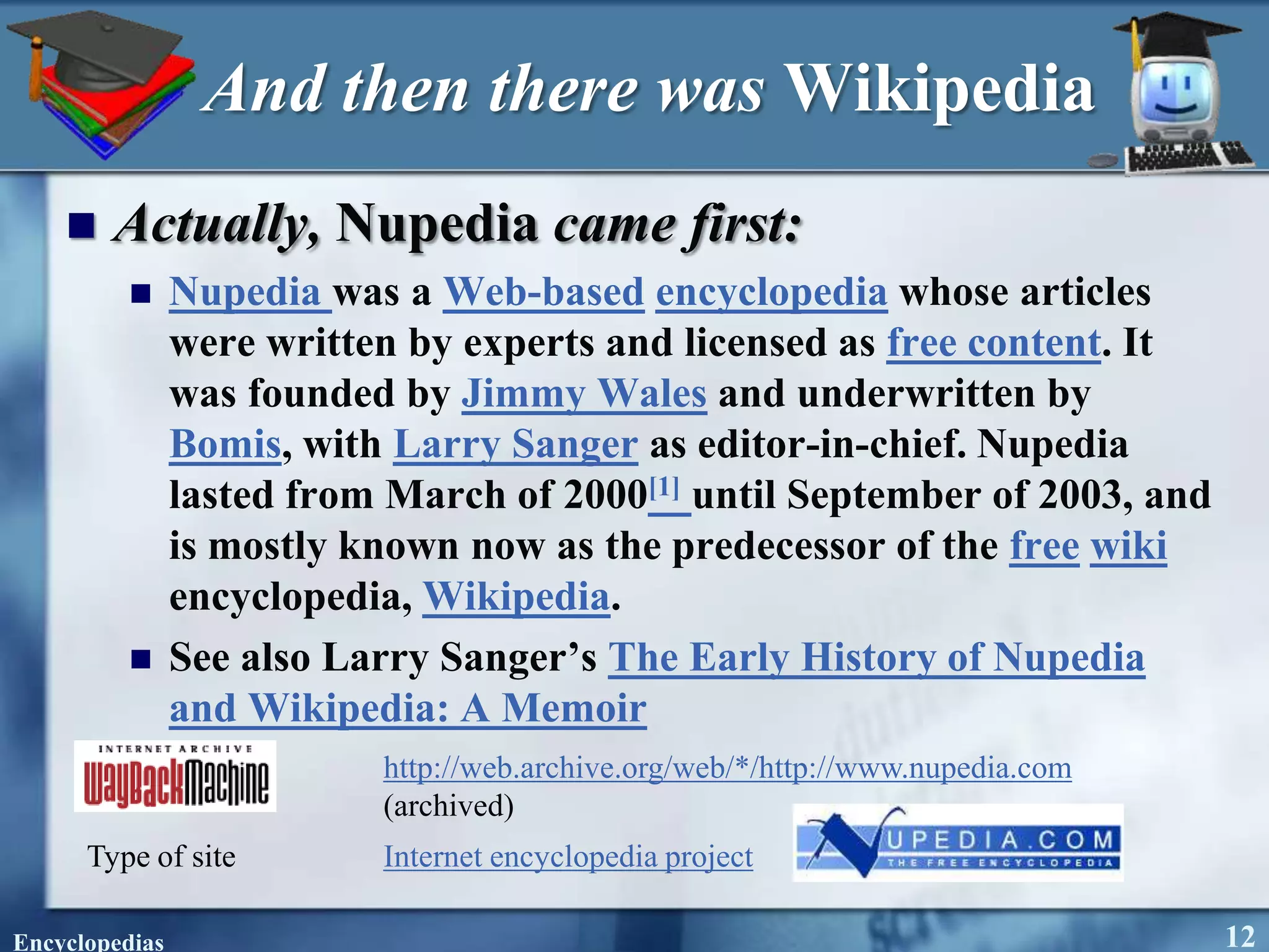 Encyclopedias--Windows 2007