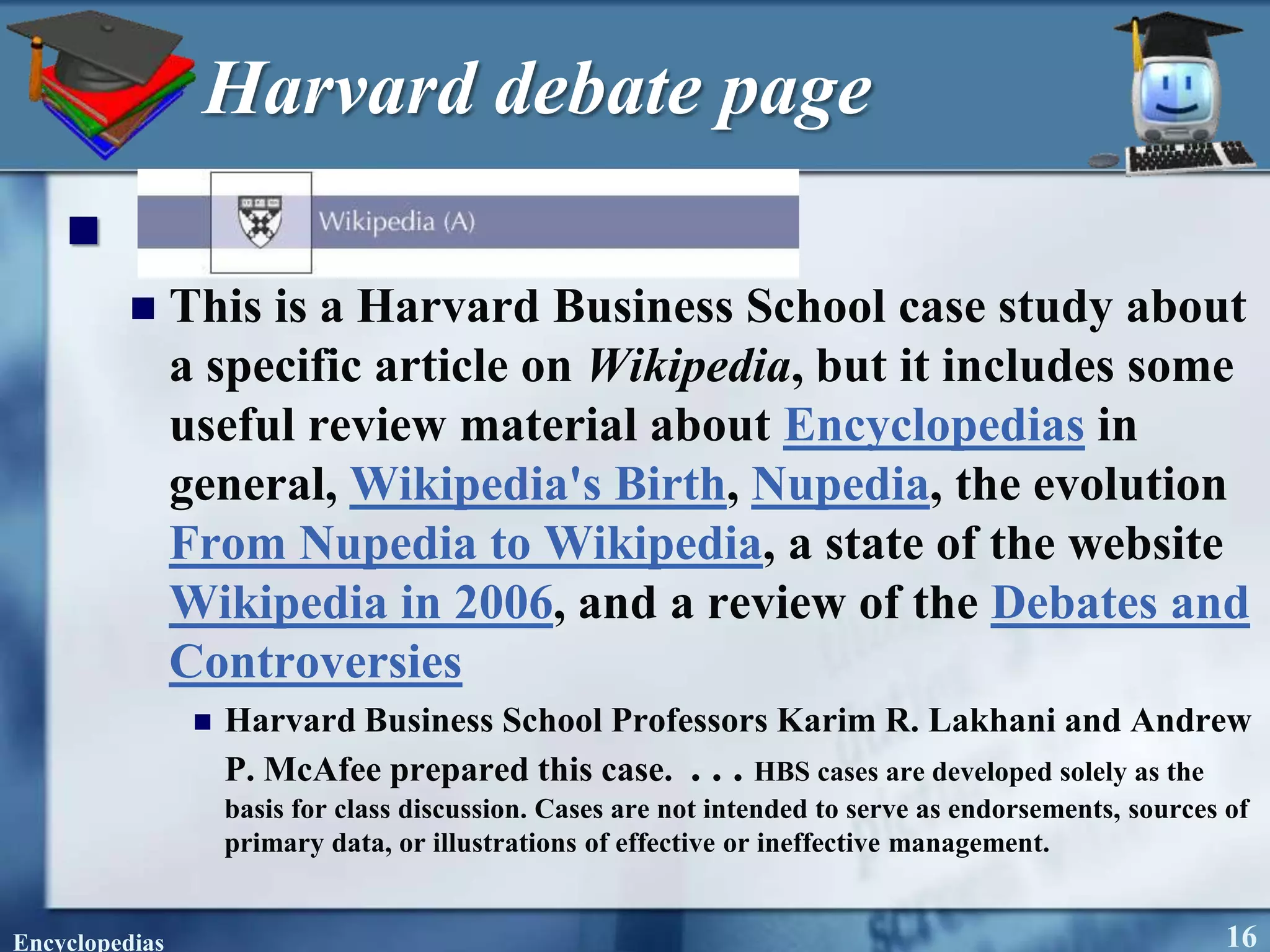 Encyclopedias--Windows 2007