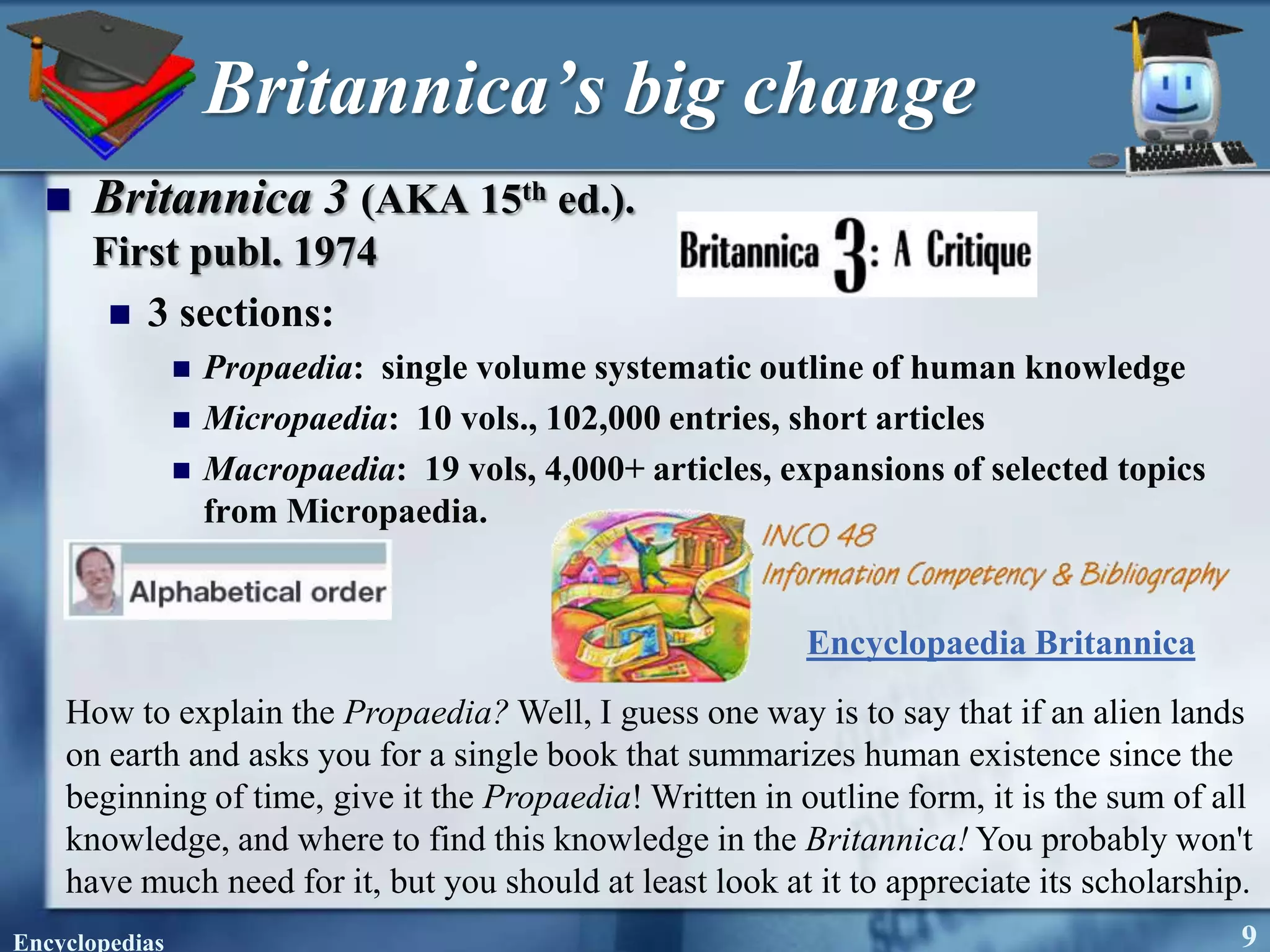Encyclopedias--Windows 2007