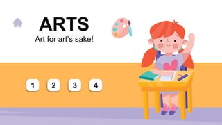 ARTS
Art for art’s sake!
1 2 3 4
 