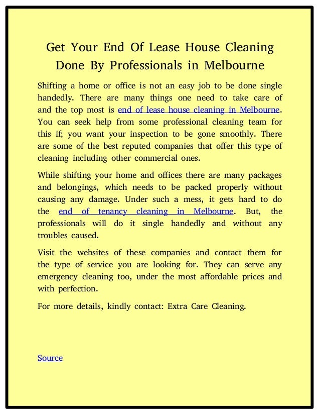 get your end of lease house cleaning done by professionals in melbourne shifting a home or