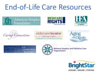 End-of-Life Care Resources

 