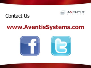 Contact Us
www.AventisSystems.com
 