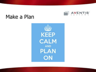 Make a Plan