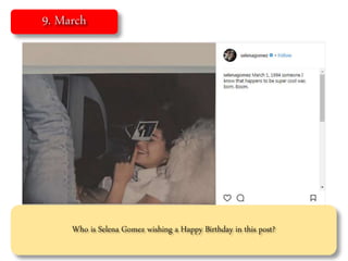 Who is Selena Gomez wishing a Happy Birthday in this post?
 