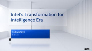 Fadi Zuhayri
Sr. Director
 