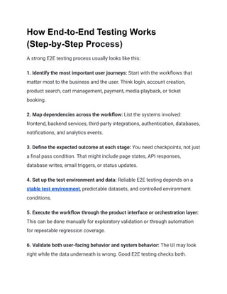 End-to-End (E2E) Testing _ Complete Guide with Examples, Tools & Best ...