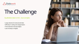 End-to-End Qualitative Data Analysis Services StatsWork Research ...