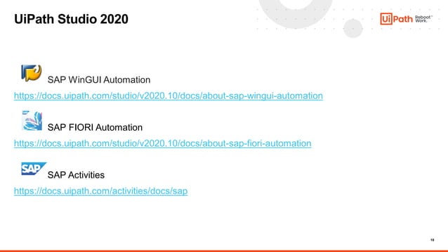 End-to-End SAP business process and test automation with UiPath | PPT