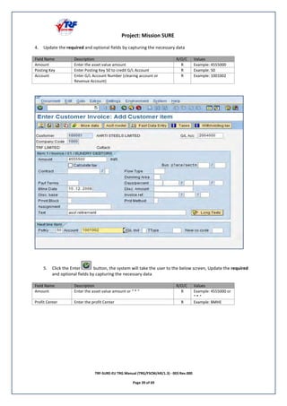 SAP FI Asset Accounting: End User Guide for Beginners | PDF