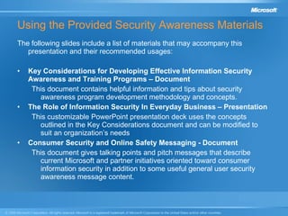 End User Security Awareness Presentation | PPT