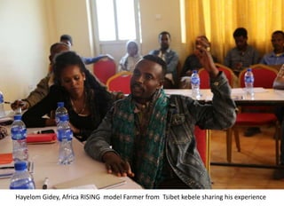 Africa RISING Project Key Partners Meeting and Field Visit to Intervention Areas, Maychew, Tigray, 13-14 May 2018