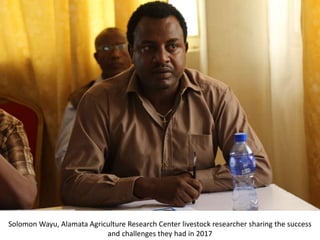 Africa RISING Project Key Partners Meeting and Field Visit to Intervention Areas, Maychew, Tigray, 13-14 May 2018