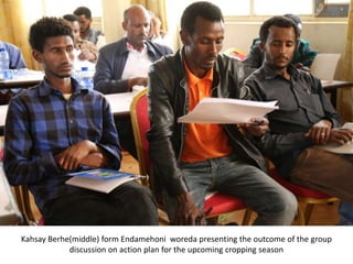 Africa RISING Project Key Partners Meeting and Field Visit to Intervention Areas, Maychew, Tigray, 13-14 May 2018