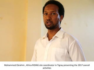 Africa RISING Project Key Partners Meeting and Field Visit to Intervention Areas, Maychew, Tigray, 13-14 May 2018