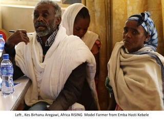 Africa RISING Project Key Partners Meeting and Field Visit to Intervention Areas, Maychew, Tigray, 13-14 May 2018