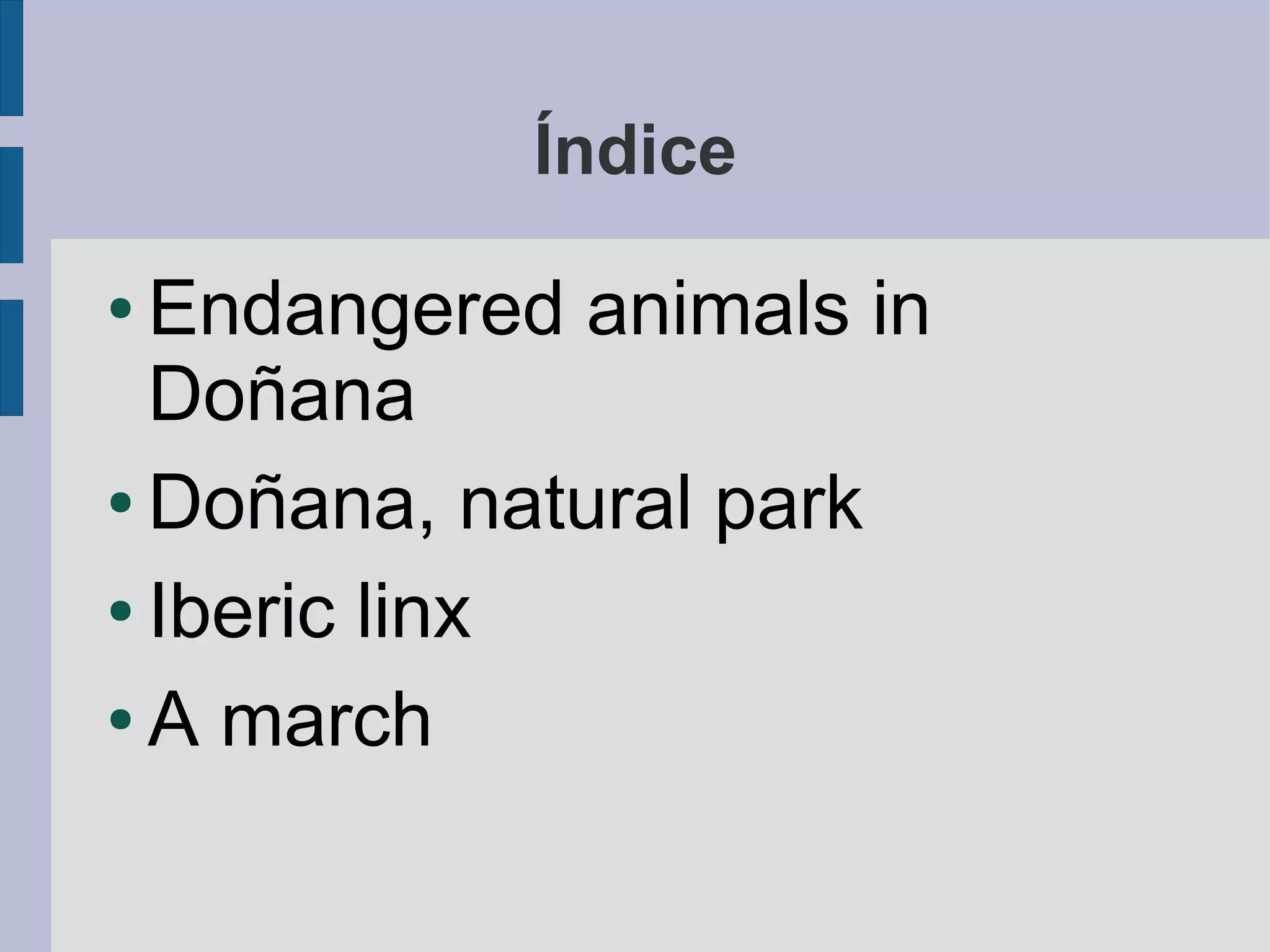 Endangered animals | PDF