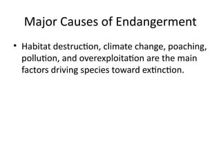 Endangered Animals in 2026: Causes, Species, and Conservation Efforts ...