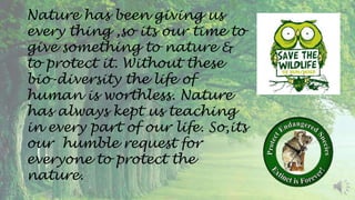 Endangered Species : Power Point Presentation | PPTX