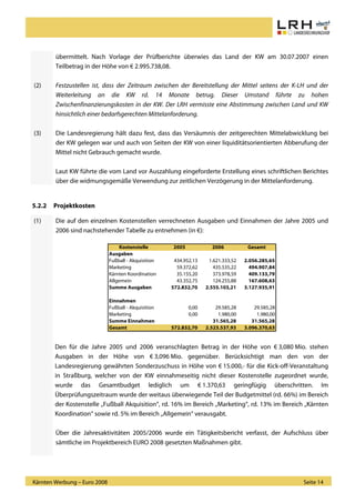 LRH Endbericht Euro2008