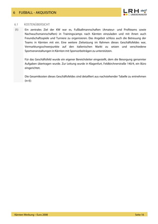 LRH Endbericht Euro2008