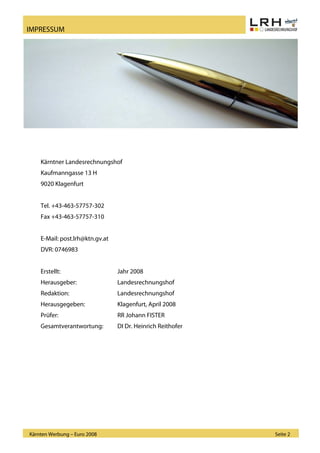 LRH Endbericht Euro2008